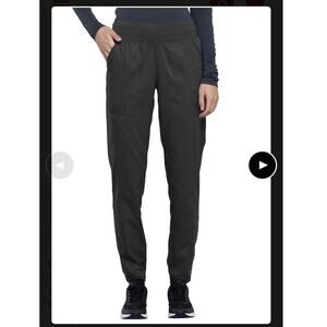 Cherokee Revolution WW011 Jogger Scrubs Pant Women Pewter MEDIUM (10-12)